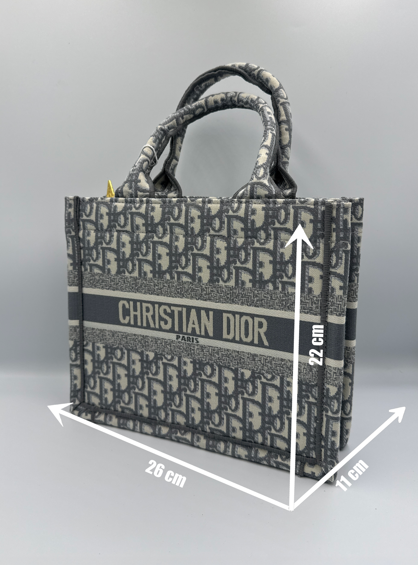 Dior Tote Bag Medium Light Blue