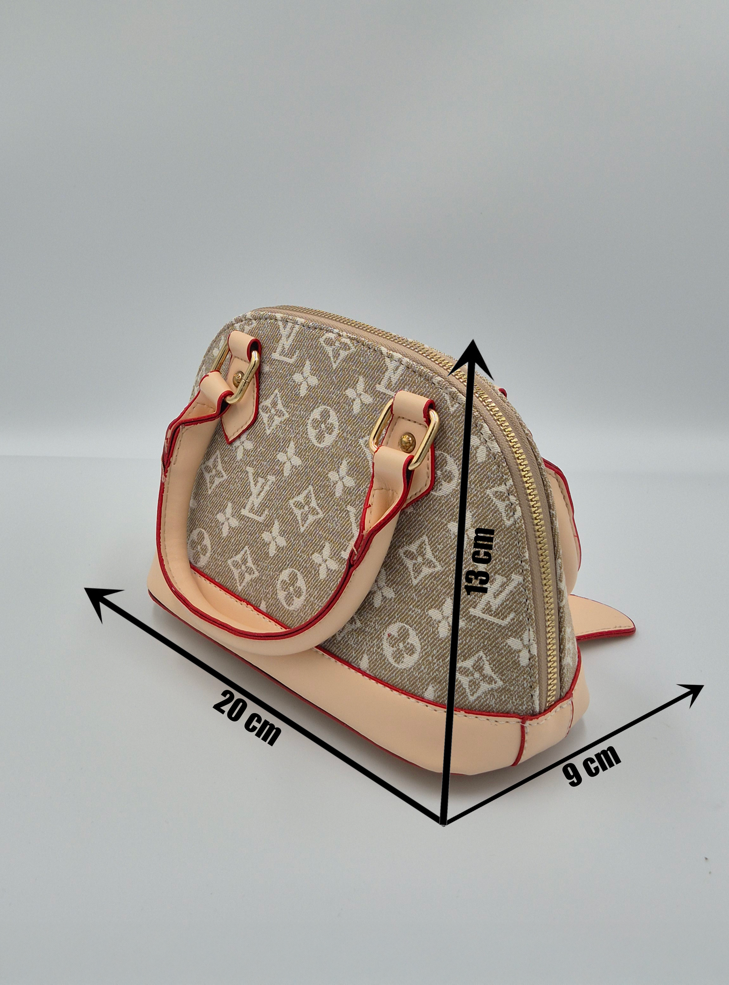 Louis Vuitton Alma BB Denim Beige
