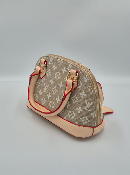 Louis Vuitton Alma BB Denim Beige