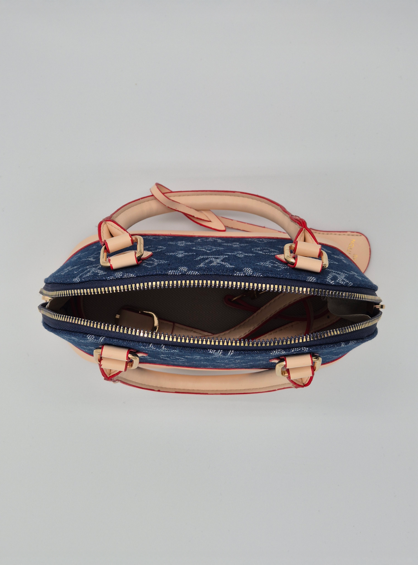 Louis Vuitton Alma BB Denim Blue