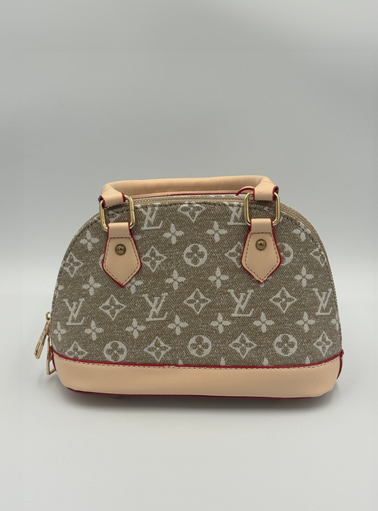 Louis Vuitton Alma BB Denim Beige