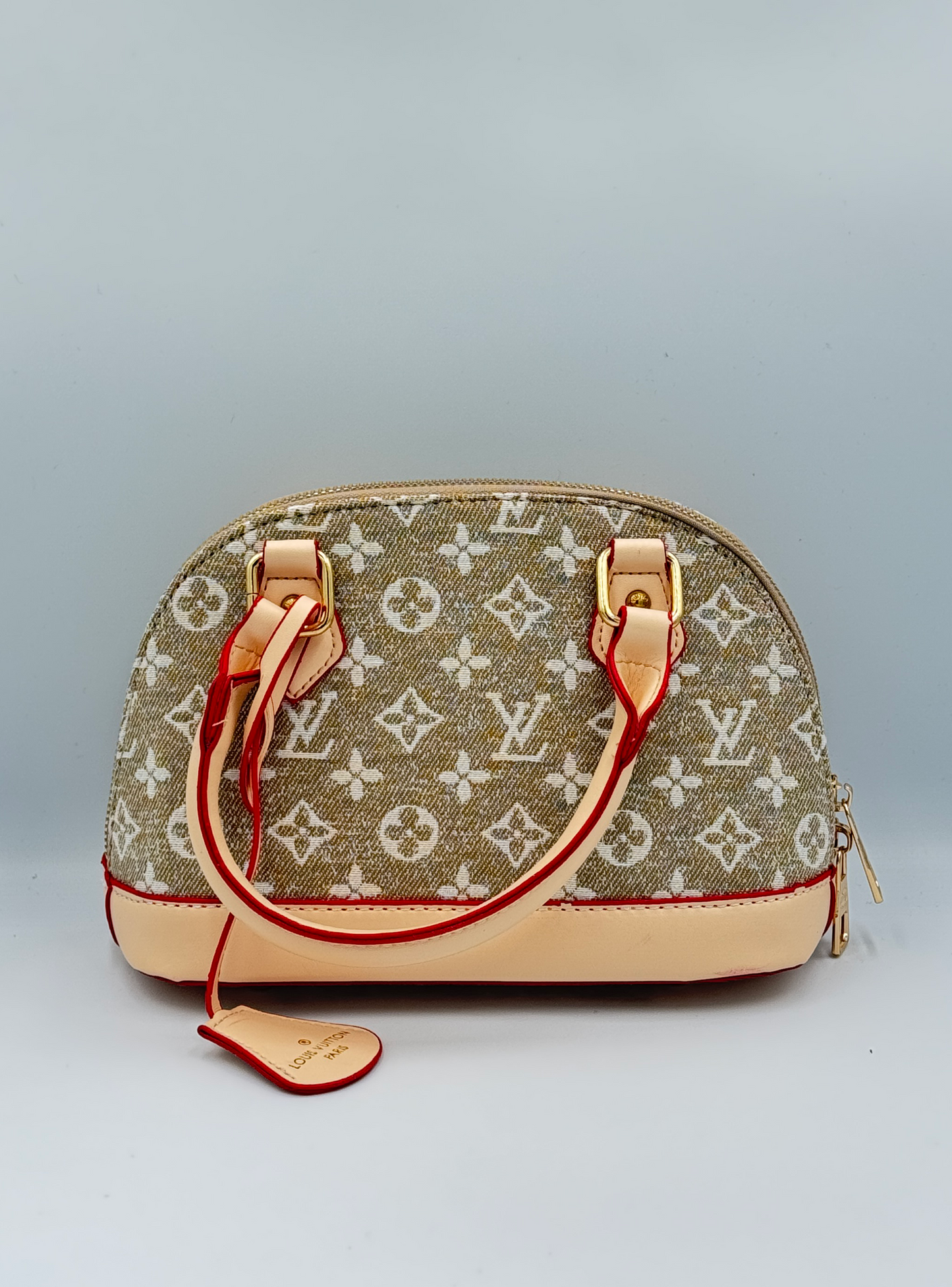 Louis Vuitton Alma BB Denim Beige