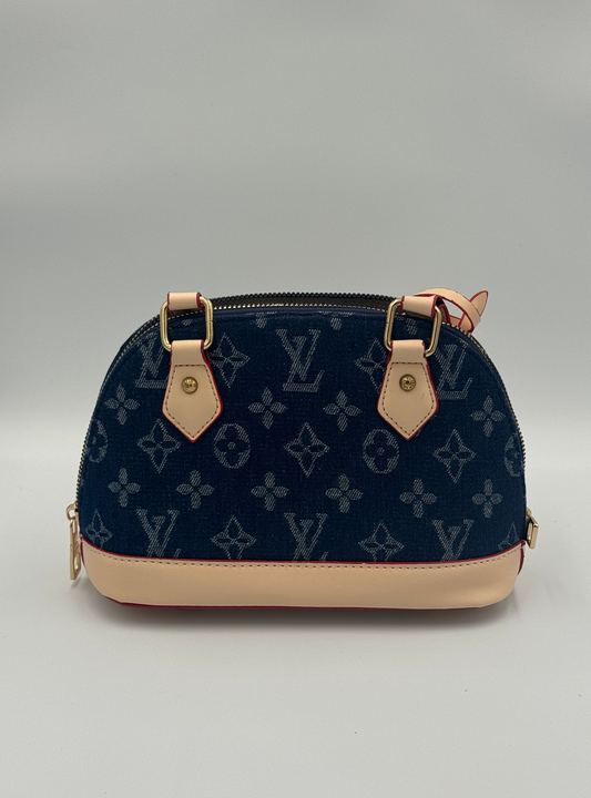 Louis Vuitton Alma BB Denim Blue