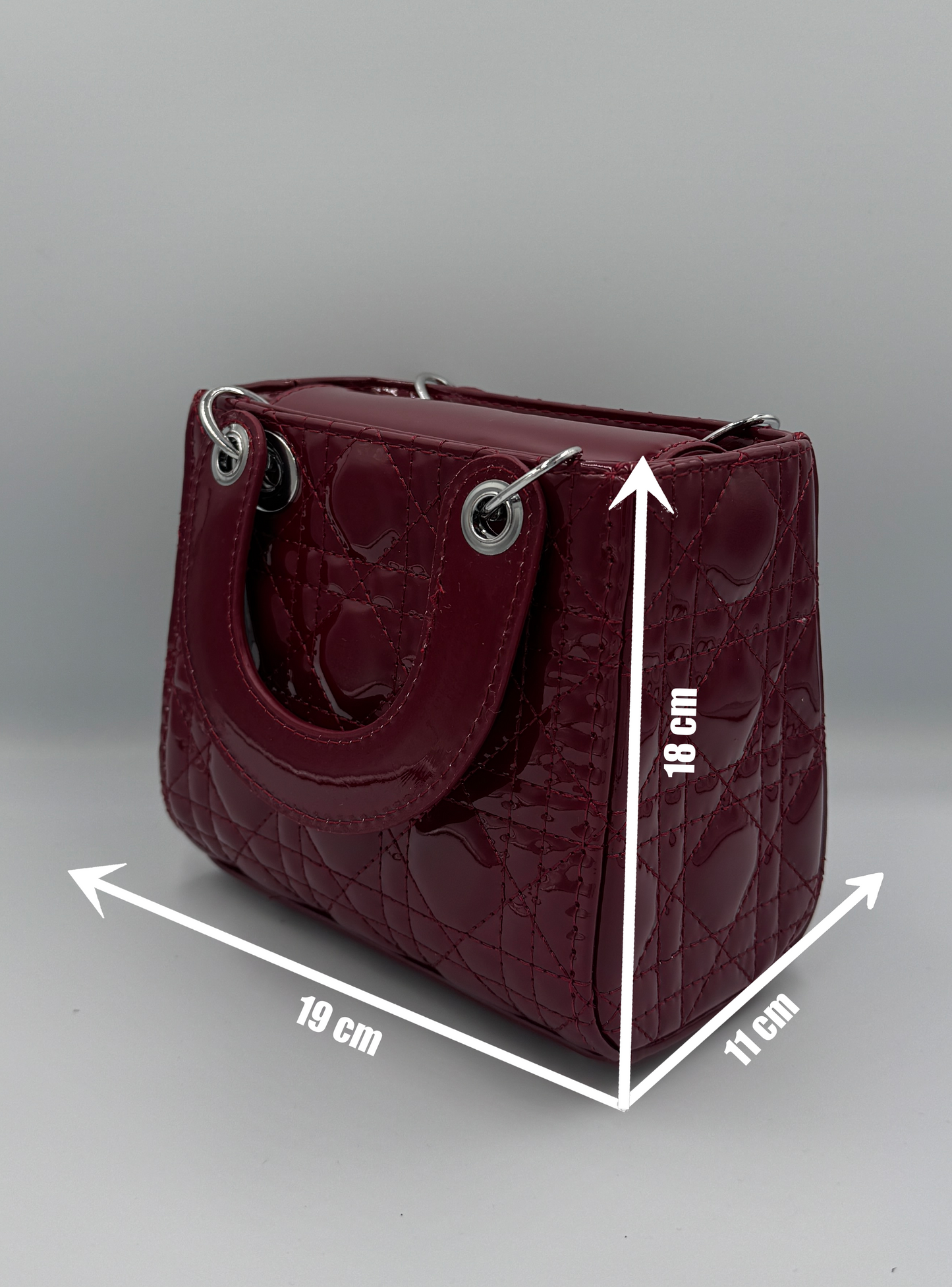 Lady Dior Burgundy