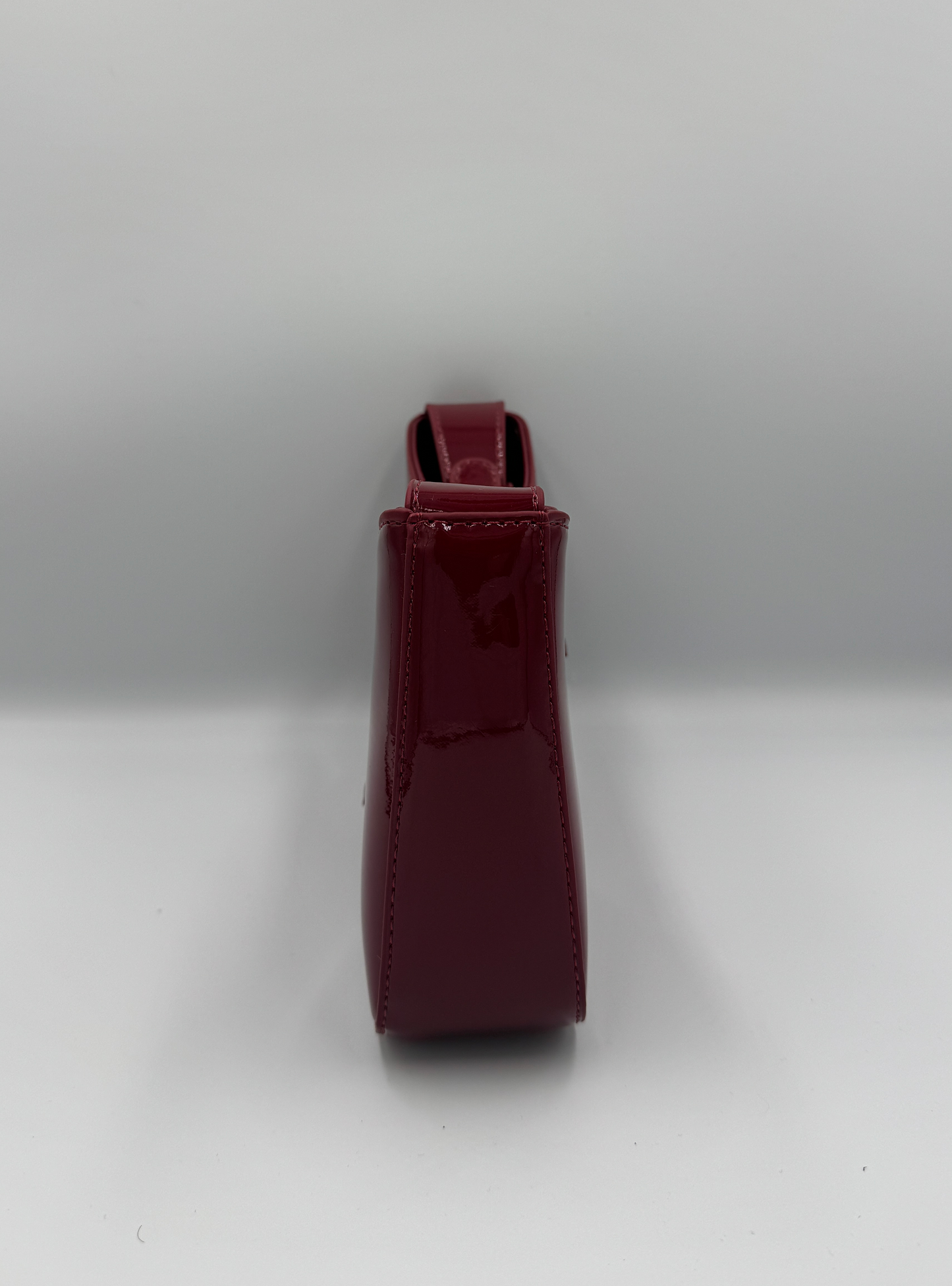 Saint Laurent Le 5 A 7 Burgundy Patent