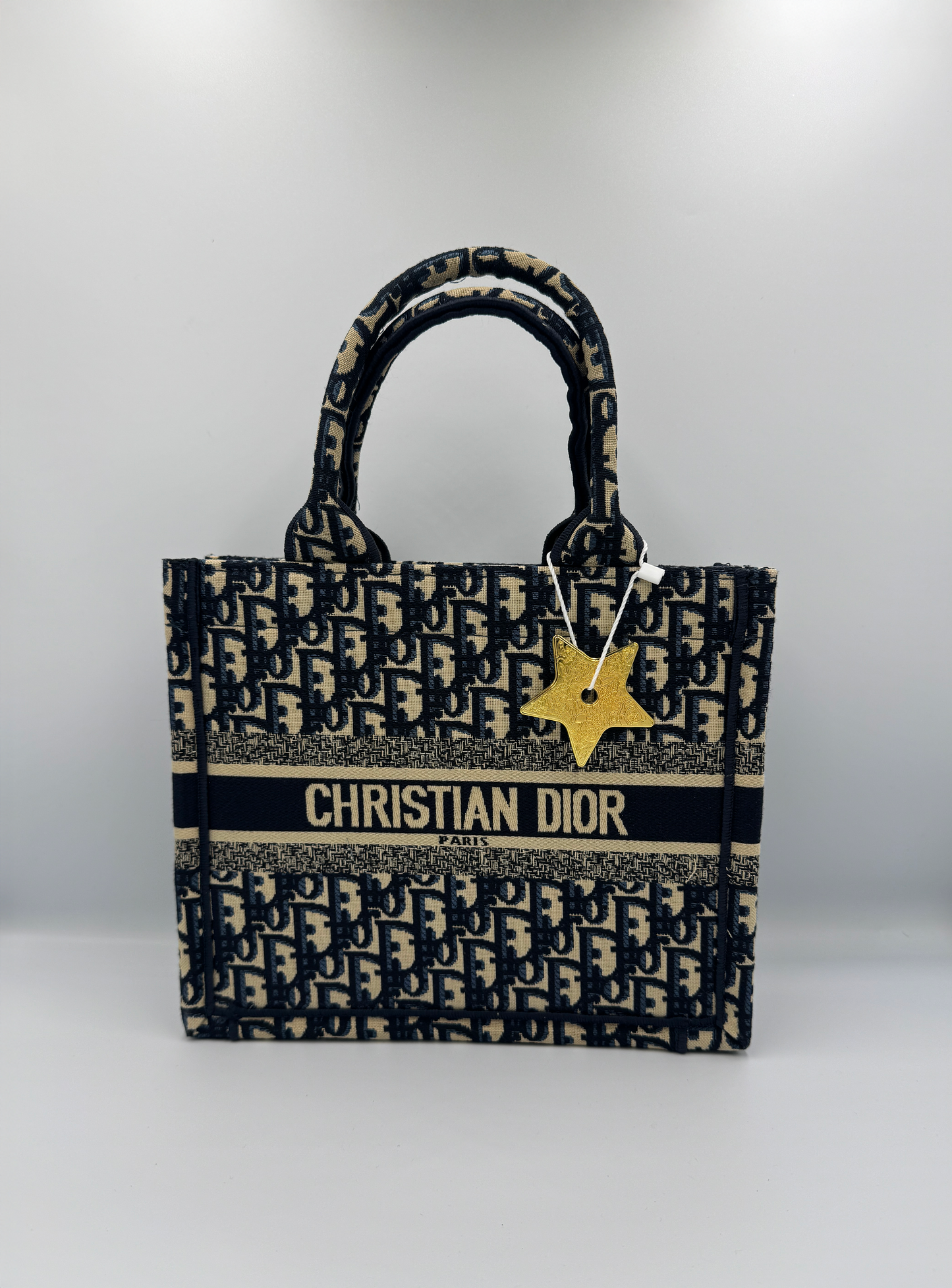 Dior Tote Bag Medium Blue
