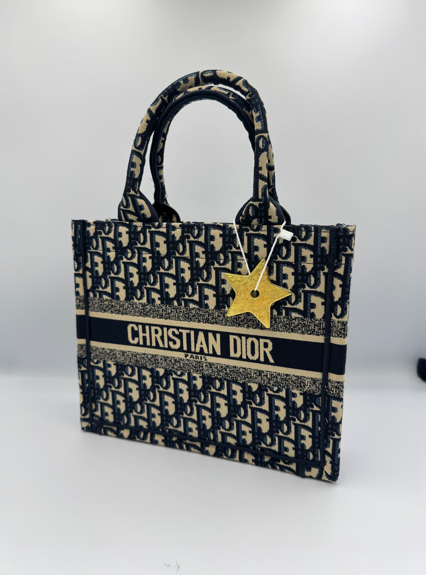 Dior Tote Bag Medium Blue