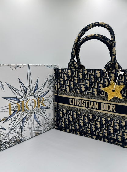 Dior Tote Bag Medium Blue