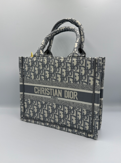 Dior Tote Bag Medium Light Blue