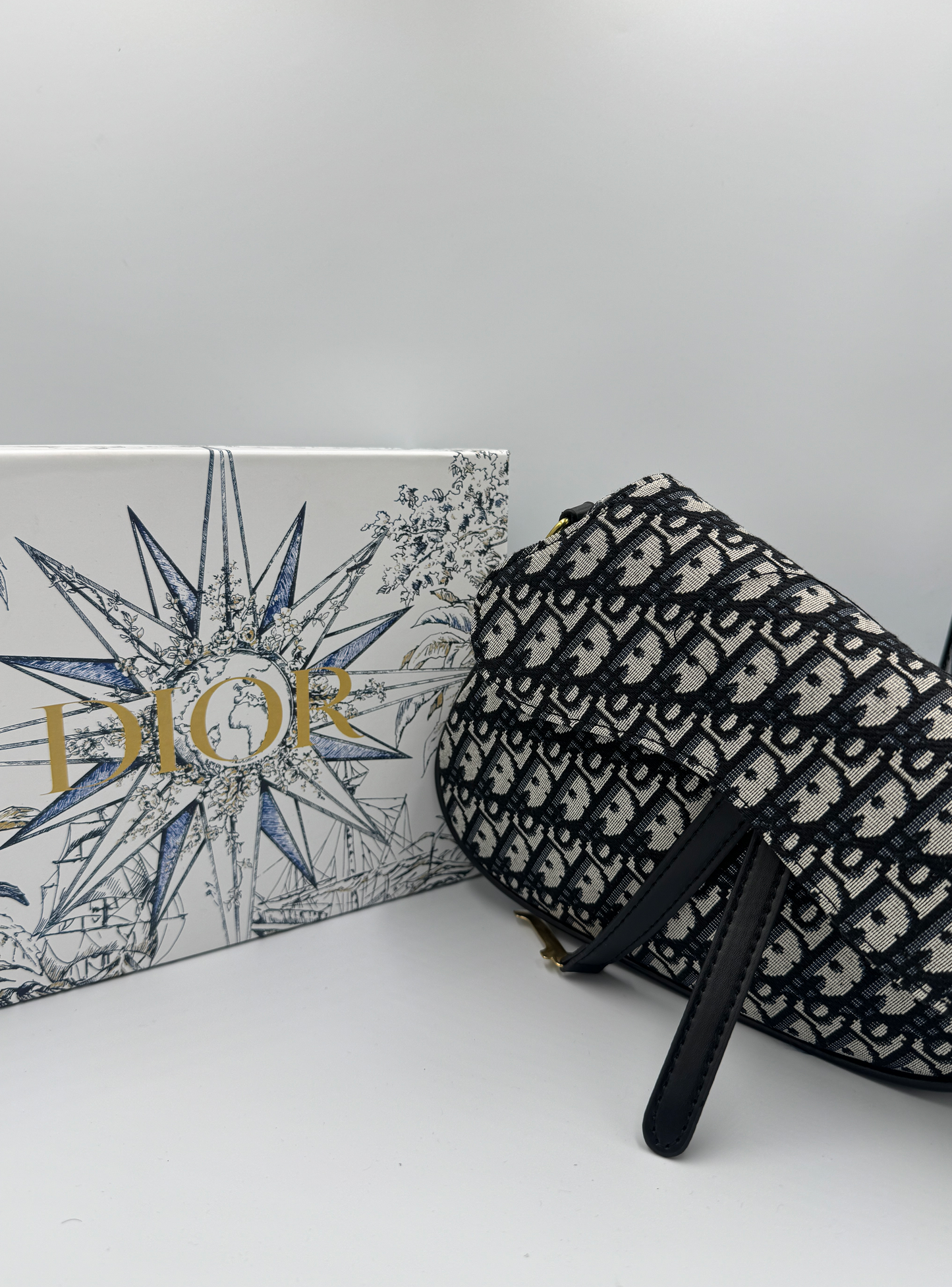 Dior Saddle Bag Monogram