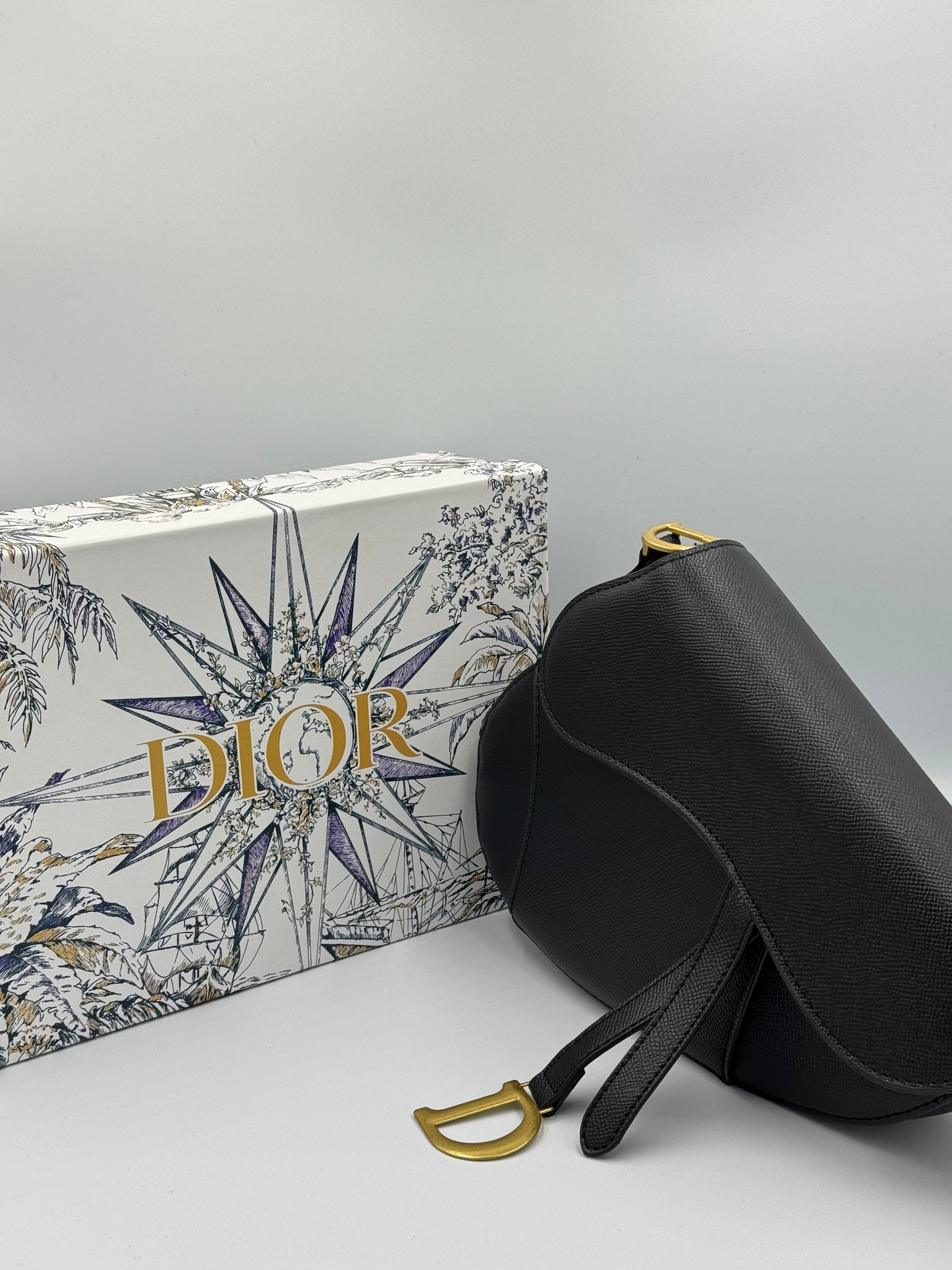 Dior Saddle Bag Black