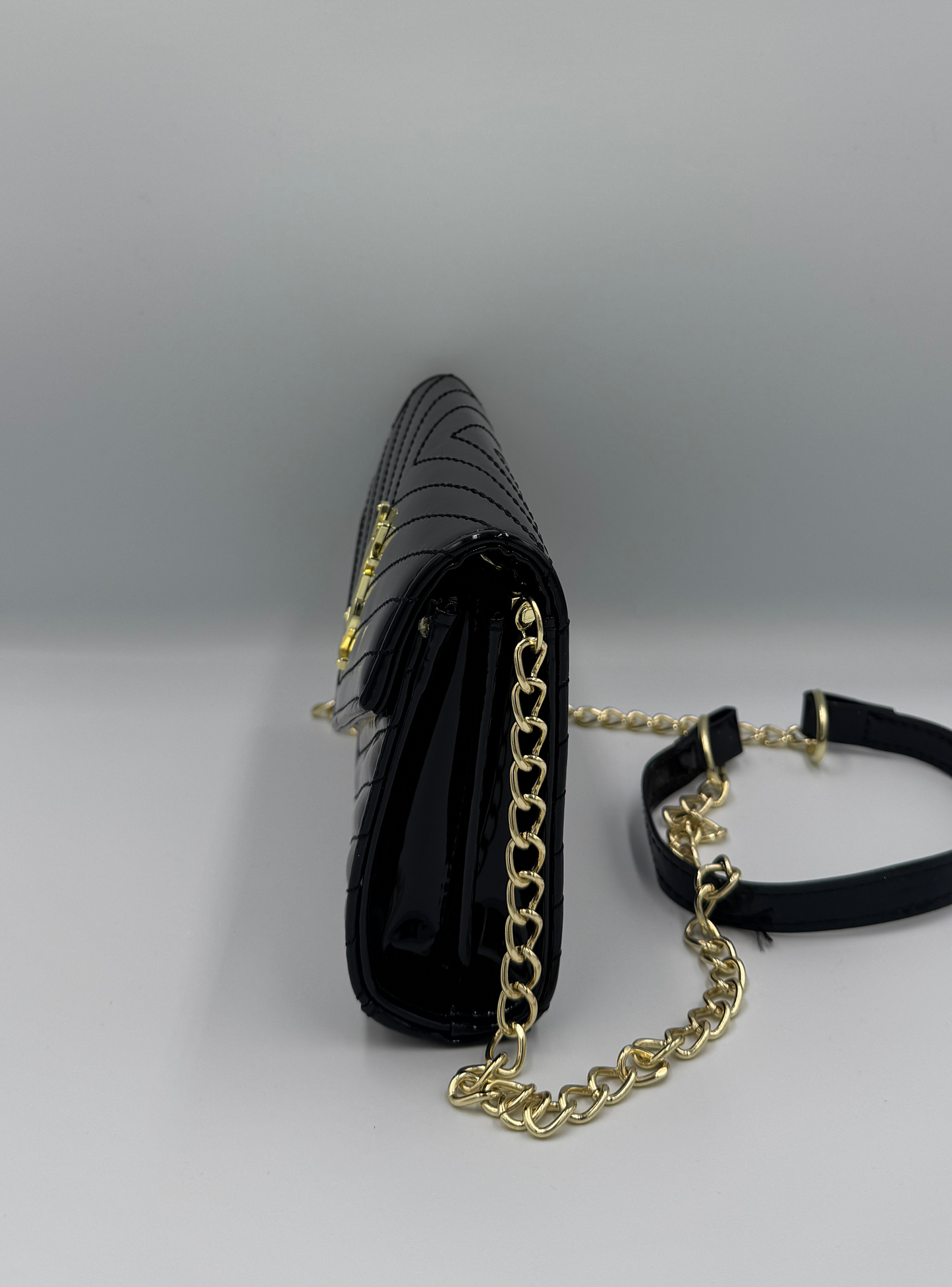 Saint Laurent Cassandre Flap Envelope Black