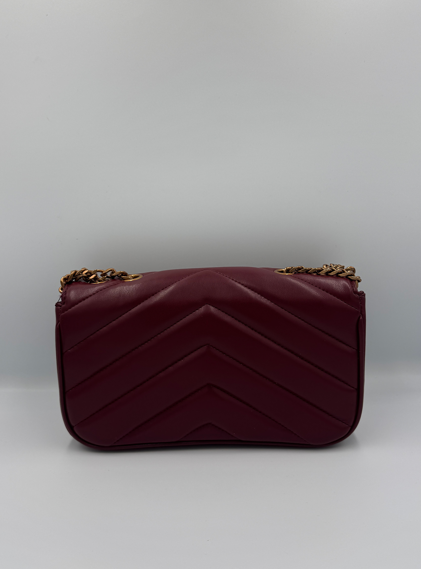 Saint Laurent Loulou Burgundy