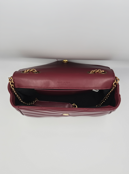 Saint Laurent Loulou Burgundy